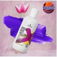 ราคา สูตรใหม่ Schwarzkopf Good Bye Yellow Shampoo 300 1000 ml แชมพูแอนตี้เยลโล่ แชมพูม่วง Goodbye Yellow (13433370465)