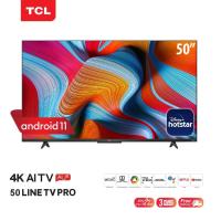 ราคา NEW Premium 4K TCL 4K ทีวี 50 นิ้ว LED 4K UHD Android 11 Wifi Smart TV OS รุ่น 50LINETVPRO (9354856450)