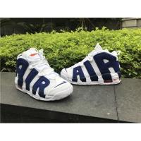 ราคา สินค้าลิขสิทธิ์แท้ Nike Air More Uptempo Knicks White Deep Royal Blue Team รองเท้าลำลอง รองเท้ากีฬา (11477876314)