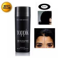 ราคา ผงไฟเบอร์สีดำ Toppik ผงไฟเบอร์เพิ่มผมหนา Toppik Hair Building Fiber ปิดผมบาง หัวล้าน ผมบาง ขนาด 27 5 กรัม สีดำ (2594733878)