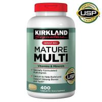 ราคา วิตามินสำหรับผู้ที่มีอายุ 50 Kirkland Signature Adult 50 Mature Multi Vitamins Minerals 400 เม็ด พร้อมส่ง (3243606434)