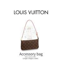 ราคา Louis Vuitton New Style POCHETTE ACCESSORIES Dinner Bag Ladies Shoulder Bag Handbag Fashion Bag (4372028579)