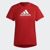 ราคา adidas TRAINING เสื้อยืดกีฬา Primeblue Designed 2 Move Logo ผู้หญิง สีแดง H16839 (6893450684)