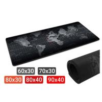 ราคา แผ่นรองเมาส์ ลายแผนที่โลก World Map Mouse Pad ขนาดใหญ่ แผ่นรองเม้าส์ (304519456)