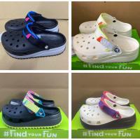 ราคา Crocs Duet Sport Clog รองเท้าแตะผู้ชาย สินค้าใหม่ในสต็อก ก้นหนา 206772 (10672082087)
