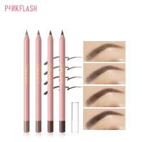 ราคา PINKFLASH ดินสอเขียนคิ้วไม้ 4 สีคลาสสิค กันน้ำ กันเหงื่อ ดินสอเขียนคิ้วติดทนนาน (10981560251)