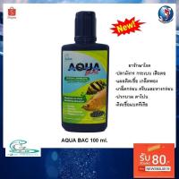ราคา AQUA BAC 100 ml ยารักษาโรคปลามังกร กระเบน เสือตอ แผล ฝี เกล็ดพอง ปากบวม (4243816147)