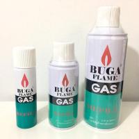 ราคา กระป๋องแก๊ส ใหญ่ 290 ml เล็ก132 ml Buga Flame GAS สำหรับเติมไฟแชค (9330242447)
