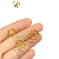 ราคา PGOLD ต่างหูห่วงทอง ต่างหูครึ่งสลึง ต่างหู1กรัม ทองคำแท้ 96 5 มีใบรับประกัน (1944843234)