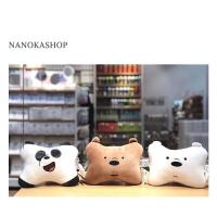 ราคา หมอนรองคอ We Bare Bears Miniso ราคาต่อ 1 ชิ้น (4849820415)