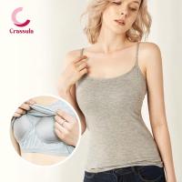 ราคา Crassula เสื้อสายเดี่ยว เสื้อซับใน เสื้อเสริมบรา แบบครึ่งตัว เต็มตัว ผ้านุ่ม ใส่สบาย (11945766754)