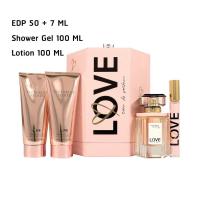 ราคา Set Victoria s Secret Love EDP 50 ml EDP 7 ml Shower Gel 100 ml Lotion 100 ml ป้ายไทย (11740613318)