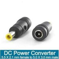 ราคา Di shop Teamtop 1PCs New 5 5x2 1mm Female Jack To 5 0x3 0mm Male Plug DC Power Connector Adapter Intl (1832070780)