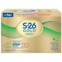 ราคา S26 GOLD Promil สูตร2 นมผง เอส 26 โกลด์ โปรมิล สูตร2 ขนาด3000g (4888736261)