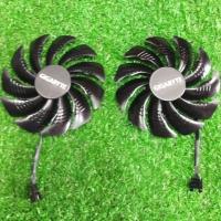ราคา Gigabyte P106 GTX1060 1050ti 1070 RX570 580 พัดลมควบคุมอุณหภูมิสำหรับการ์ดจอการ์ดจอ (9658454213)