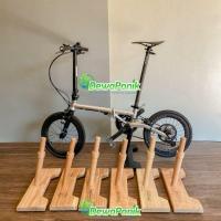 ราคา Brompton Folding Bicycle Stand Bike Stand Can Be Other Brand Birdy Element Pikes Fnhon Dahon FWvb (10316859063)