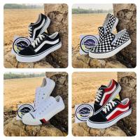 ราคา ใช้โค้ดในรูปเลย รองเท้าผ้าใบแฟ ทรงแวนผ้าใบทรงVansใส่ได้ทั้งชาย หญิง ยี่ห้อLeo Mashare ShopeeFashionTH ShopeeTH (3915704518)