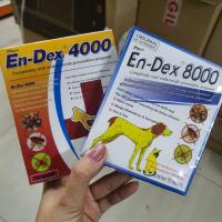 ราคา En Dex 4000 และ 8000 กำจัดเห็บหมัด พยาธิหัวใจ ไร รักษาขี้เรื้อน (12555942364)