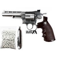 ราคา บีบี กันอัดแกส wingun701 ลำกล้อง 4 นิ้ว ฟรี แกส ลูกเซรามิค 300 นัด (14113051199)