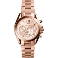 ราคา MICHAEL KORS นาฬิกาข้อมือผู้หญิง รุ่น MK5799 MK5798 MK6174 MK5615 Mini Bradshaw Chronograph Rose Gold (15237087379)