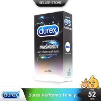 ราคา Durex Performa Pack ถุงยางอนามัย มีสารชะลอหลั่ง ขนาด 52 5 มม บรรจุ 1 กล่อง 10 ชิ้น (2304413663)