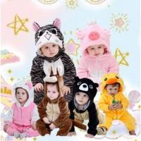 ราคา มีเก็บเงินปลายทาง ชุดแฟนซีเด็ก ชุดมาสคอตเด็ก ชุดเด็กลายสัตว์ ชุดหมู หมี เป็ด แมวจี้ จิงโจ้ คิตตี้ (7802837840)