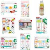 ราคา ขวดนมคอแคบพีเจ้นPIGEONขวดสีชา สีขาว4ออนซ์ 8ออนซ์ พร้อมจุกนมติดขวดS M (782314857)