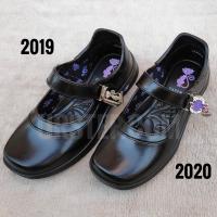 ราคา Catcha รองเท้านักเรียนหญิง รองเท้าหนังดำ แคทช่า (1531692322)