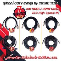 ราคา สาย HDMI ความยาว 1 5 3 5 10 เมตร 1 4V 2 0V รองรับ 1080P 2K 4K HDMI 1 4V 2 0V Cable 1 5 10 m (2365159318)