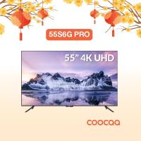 ราคา ใช้โค้ด COOPUSH1 ส่วนลด 10 สูงสุด 800 เมื่อซื้อขั้นต่ำ 8 000 COOCAA 55S6G PRO ทีวี 55 นิ้ว Inch Android TV LED 4K UHD โทรทัศน์ Android10 2G 32G (6653113586)