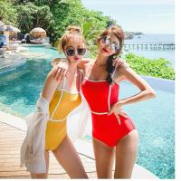 ราคา ชุดว่ายน้ำวันพีช บิกินี่ สีแดง สีเหลือง 1957 มีฟองน้ำ (7227564337)