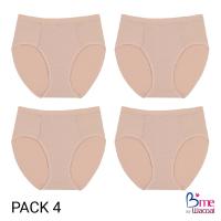 ราคา B me กางเกงในรุ่น ME7075 แพ็ก4ตัว สีดำ สีนู้ด (7497756208)