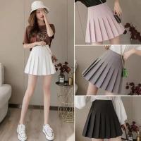 ราคา 4สี XS 3XL กระโปรงเทนนิส สีพื้น พร้อมส่ง กระโปรงทำงาน ผญ กระโปรงทรงเอ K315 (9035349434)