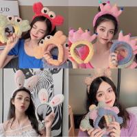 ราคา ที่คาดผม ลายกล้ามปู ลายน่ารัก ตุ๊กตาสไตล์เกาหลี ผ้านิ่มๆ เเฟชั่นเกาหลี ล้างแถบคาดศีรษะ (4143468542)