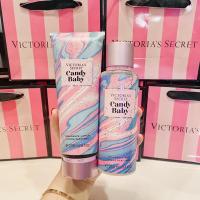 ราคา โปรแถมถุง Victoria s Secret เซ็ตน้ำหอมคู่โลชั่นกลิ่นแคนดี้เบบี้ (7079276148)
