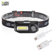 ราคา NJLED LIGHT 1804 1805 ไฟฉายแรงสูง ไฟฉายสวมหัว ไฟฉายคาดหัว ไฟคาดศีรษะ พร้อมไฟCOB ไฟแรงสูง ไฟกบปรับแสงได้ USB (7832299259)