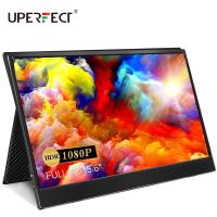 ราคา UPERFECT Local delivery 15 6 1080P Portable Monitor Plus Slider FHD Mini HDMI IPS Sencond Display Computer Monitor (8896369944)