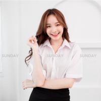 ราคา เสื้อนักศึกษาทรงบอยOversizeไม่มีกระเป๋า ไม่เข้ารูปหลังโล่ง มีผ้าคอมทวิวกับผ้าไมโคร มีถึงอก50ราคาถูกที่สุด (7454125560)