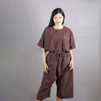 ราคา ชุดC 100 ชุดนวด ชุดใ่ส่นวด ชุดสปา เสื้อกุยเฮง ชุดผ้าฝ้าย ชุดสำหรับลูกค้าใส่นวด ร้านสปา มี 3 ไซร้ 3 สี ขาว น้ำตาล แดง (7451602074)