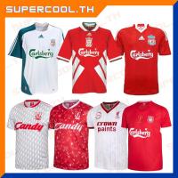 ราคา Liverpool Vintage Shirt เสื้อลิเวอร์พูลย้อนยุค candy crown paints เสื้อลิเวอร์พูลรุ่นเก่า (6216821210)