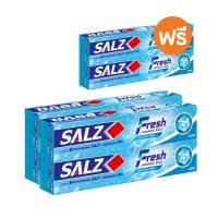 ราคา 4 ฟรี 2 SALZ ยาสีฟัน สูตรเกลือ ซอลส์ เฟรช แจเปนนิส มินต์ 160 กรัม (408778129)