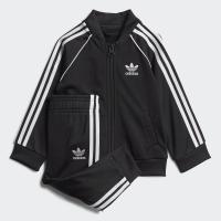 ราคา adidas ORIGINALS SST Track Suit เด็กเล็กไม่ ระบุเพศ สีดำ GD2625 (7344879061)