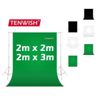 ราคา TENWISH Non Woven Backdrop 2 3m Green Screen Chroma Key กรีนสกรีนไลฟ์สด ผ้าเขียวพื้นหลัง (11033073875)