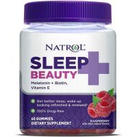 ราคา Natrol SLEEP Beauty Melatonin Biotin Vitamin E 60 กัมมี่ หลับดี สวยสดใส (12332425890)