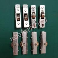 ราคา ล้อรางกระจกบานเลื่อน ล้อทองเหลืองลูกปืน ล้อตู้กระจก MAGNOLIA สินค้าพร้อมส่ง ราคา อัน (2956038994)