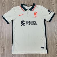 ราคา เสื้อทีมฟุตบอลLIVERPOOL 2021 2022 AWAY REPLICA JERSEY PALE IVORY BRIGHTงานดีมาก คุณภาพสูง เกรด AAA (8162204507)