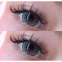 ราคา คอนแทคเลนส์ Soul Brown Gray Sweety Soft ขนาดบิ๊กอาย ขายดี (12619145525)