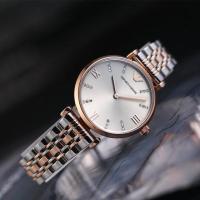 ราคา EMPORIO ARMANI Classic Grey Dial Ladies Watch AR1840 ของแท้100 ประกันCMG (4279532566)