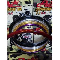 ราคา ล้อคอมดาวแท้100 adventure rim ราคาต่อคู่ มีให้เลือกขนาด1 4และขนาด1 2ขอบ17 (5444789367)