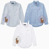 ราคา Ralph Lauren cotton oxford shirt ของแท้100 (604075486)